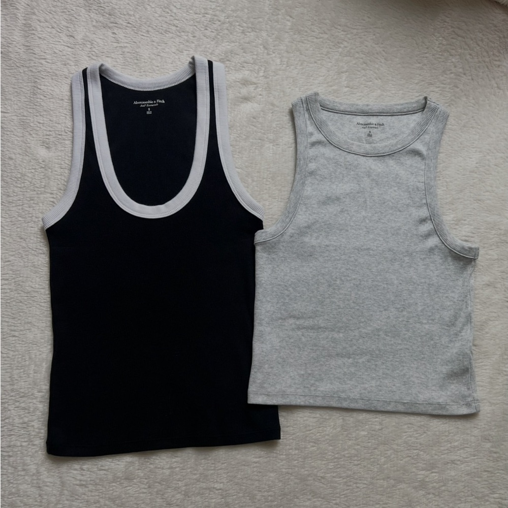 A&F Essentials Tank Bundle NWOT - Picture 6 of 7